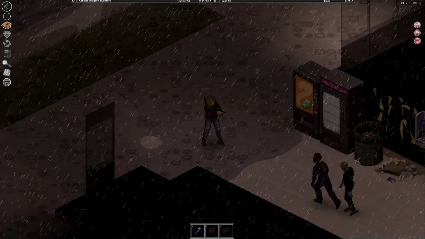Project Zomboid in-game screenshot